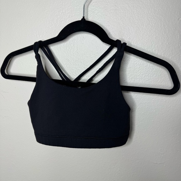 ATHLETA GIRL UPBEAT Sports Bra in Black - Picture 5 of 11